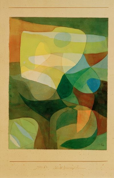 Light Dispersion I by Paul Klee